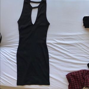 kendall and kylie black tight dress